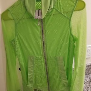 Apple green sports jacket